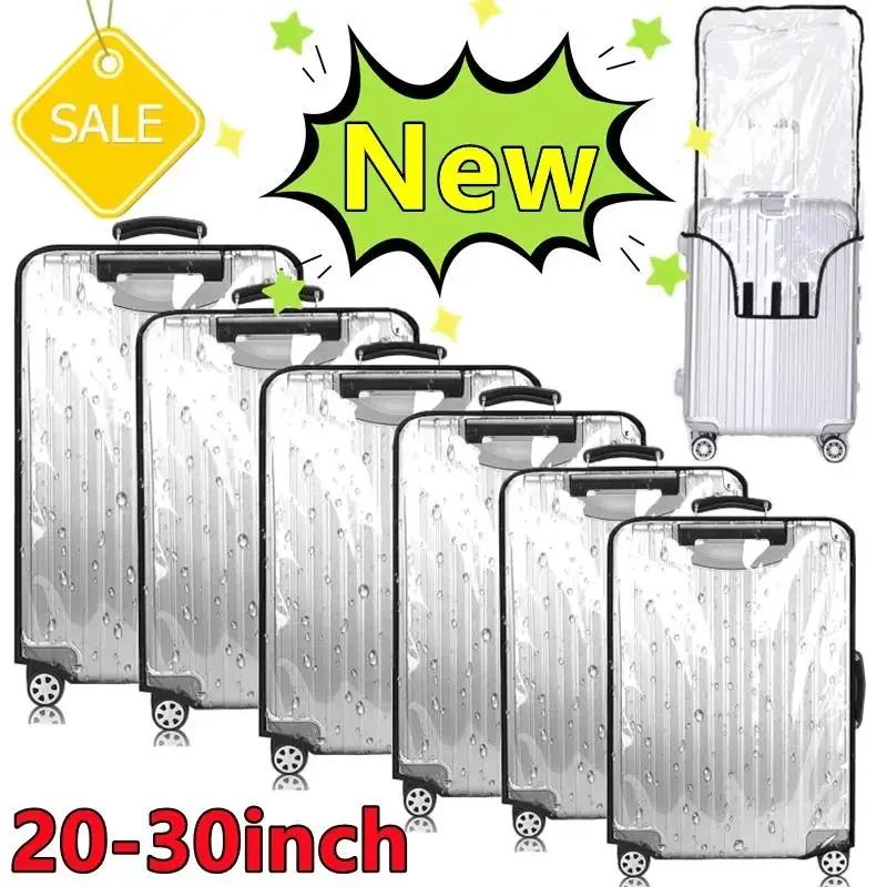 Waterproof Suitcase Cover Protector - New 20-30inch Luggage Cover Transparent Protector