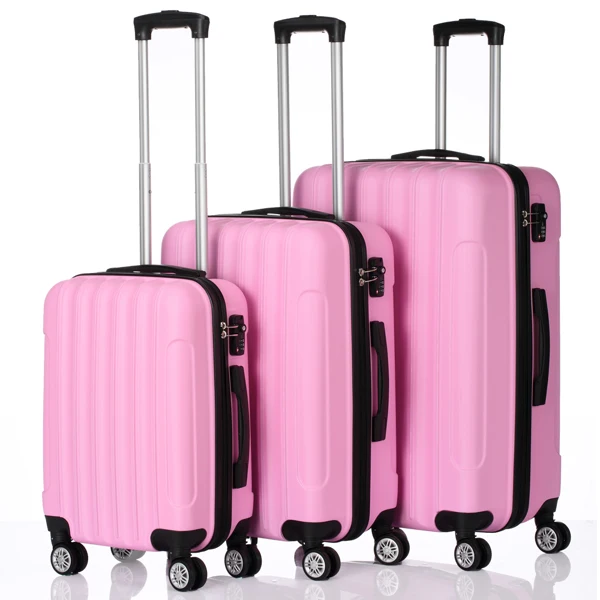 Expandable Hard Shell Luggage Set - 3 in 1 Luggage Sets Lightweight