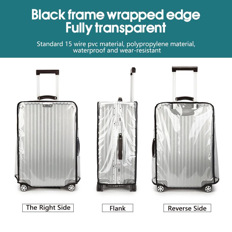 Luggage Protective Cover Transparent - 2027 Travel Transparent Luggage Cover Waterproof