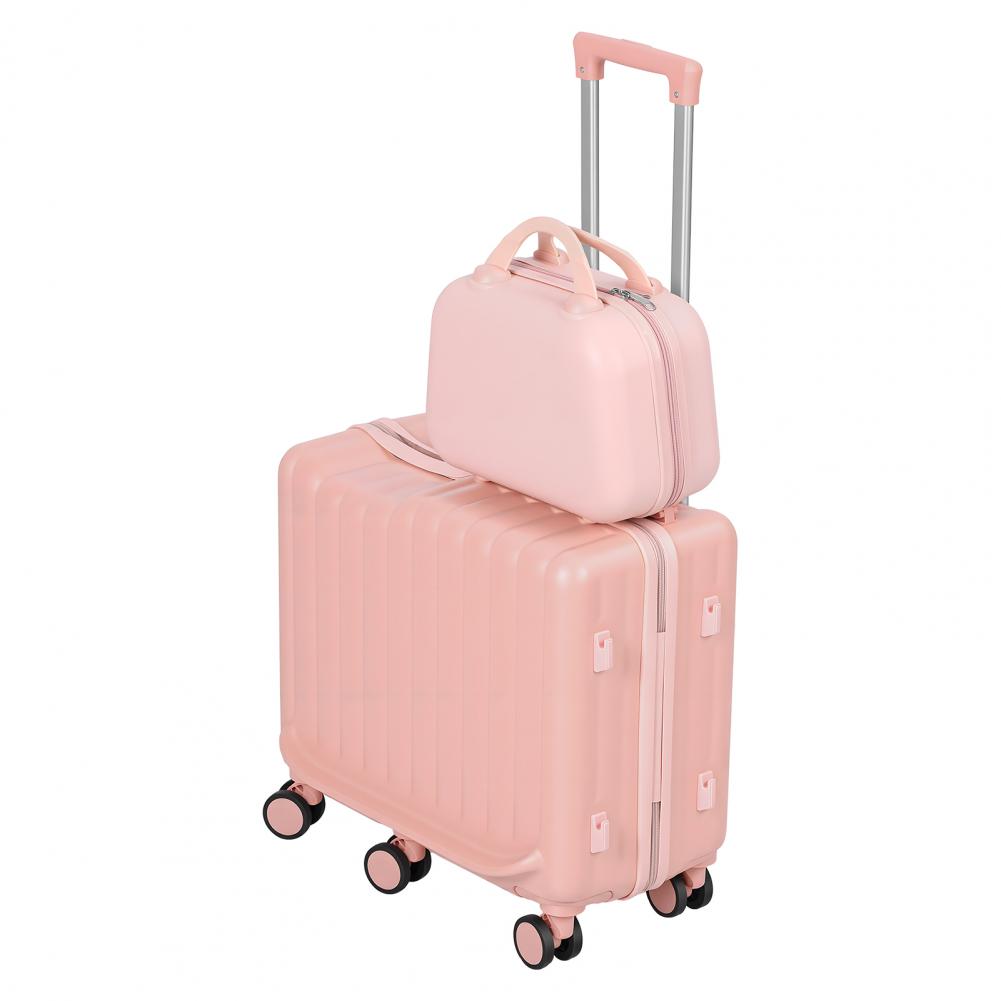 Kids Ride On Suitcase Scooter - Durable 20 Inch Kids Ride-On Luggage
