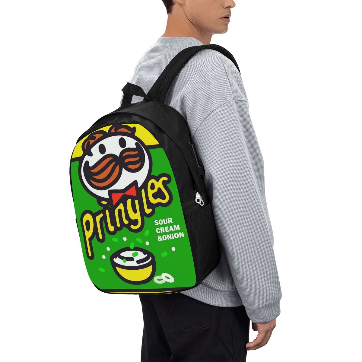 Backpacks - Potato Crisps Chips Pringles Print Backpack