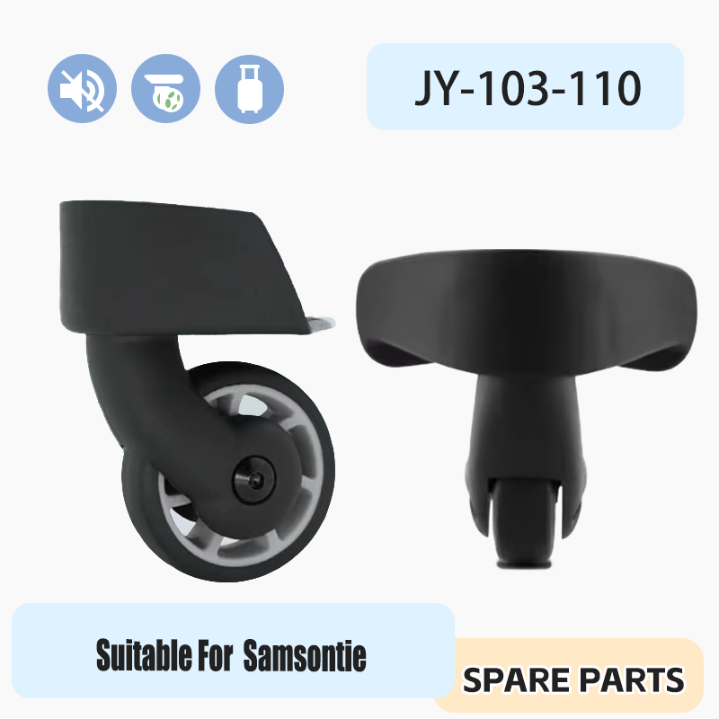 Silent Replacement Luggage Wheels - For Samsonite JY103 JY105 JY106 Luggage