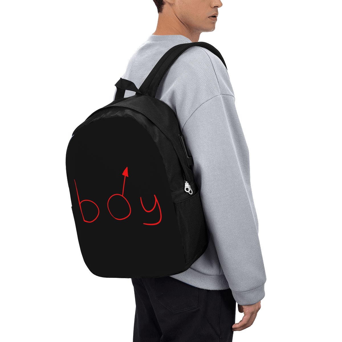Travel Bags - Boymoder Hat And Shirt Backpack Travel