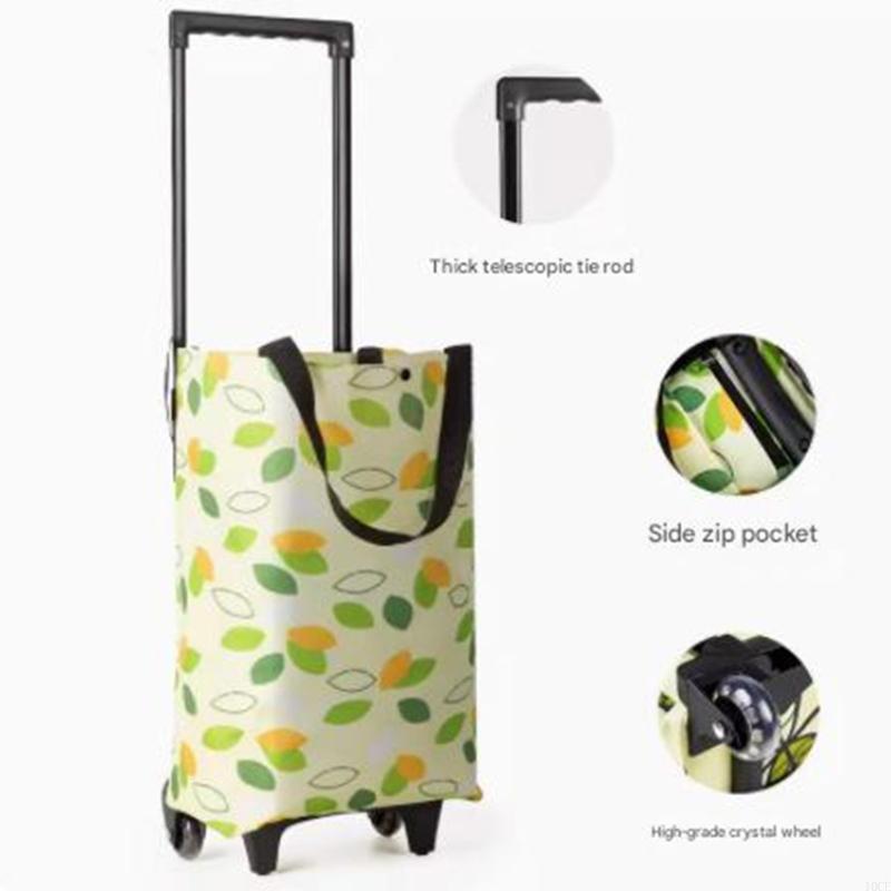 Retractable Handle Foldable Sh - Foldable Rolling Luggage Bag review and price