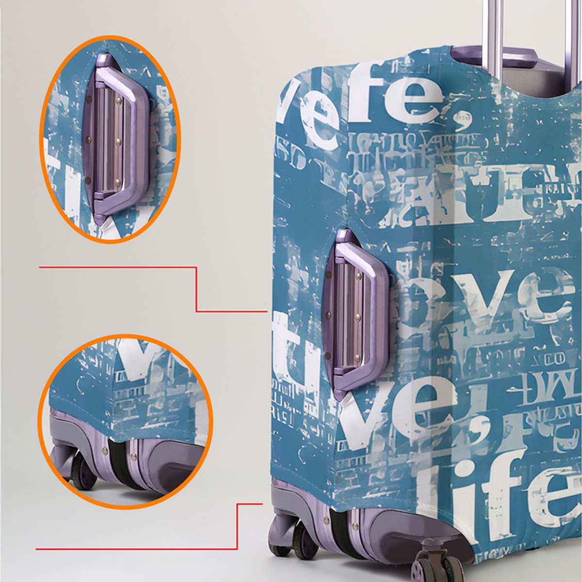 Luggage Cover Protector Elasti - Waterproof Suitcase Cover Protector review and price