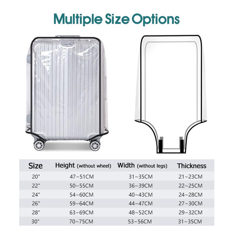 Travel Transparent Luggage Cov - Luggage Protective Cover Transparent review and price