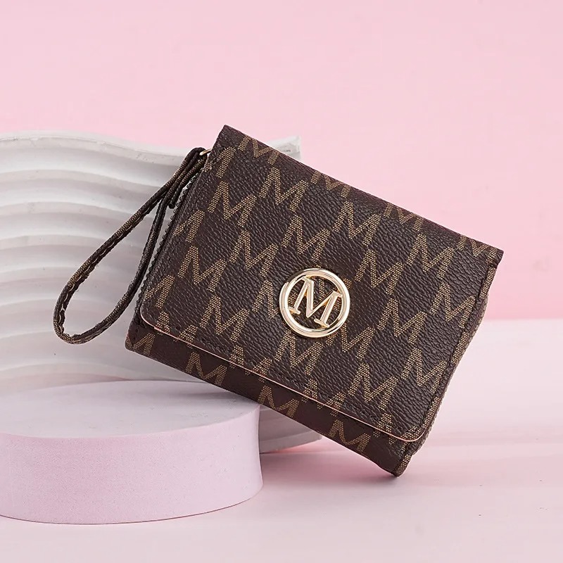 Threefold Zipper Wallet with L - Wallets review and price