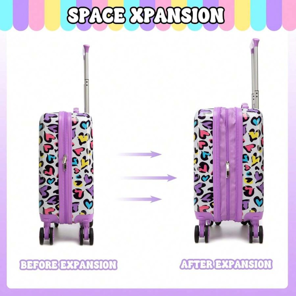 2 Piece Luggage Set With Spinn - Expandable Hard Shell Luggage Set review and price