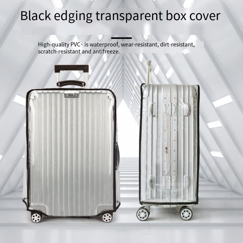 Suitcase protective cover, tra - Luggage Protective Cover Transparent review and price