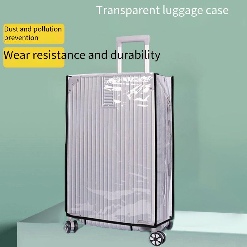 Suitcase protective cover, tra - Luggage Protective Cover Transparent review and price