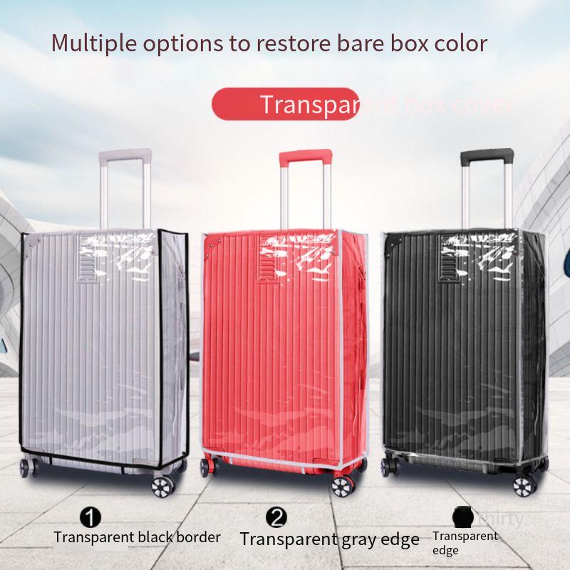 Suitcase protective cover, tra - Luggage Protective Cover Transparent review and price