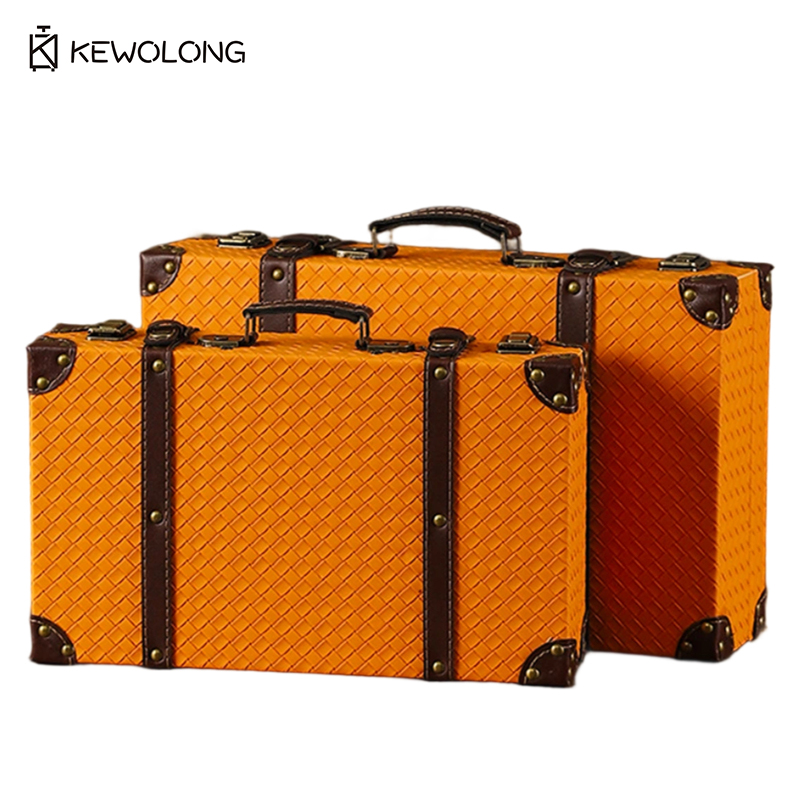Vintage European Retro Suitcas - Retro Vintage Trunk Suitcase review and price