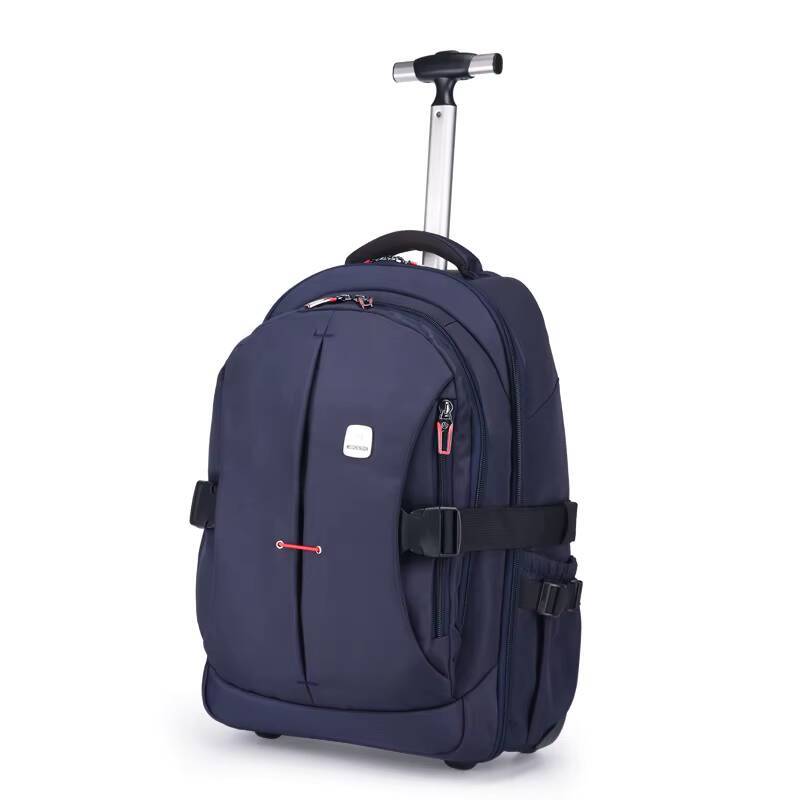 Wheeled Backpack Wheels Travel - Foldable Rolling Luggage Bag review and price