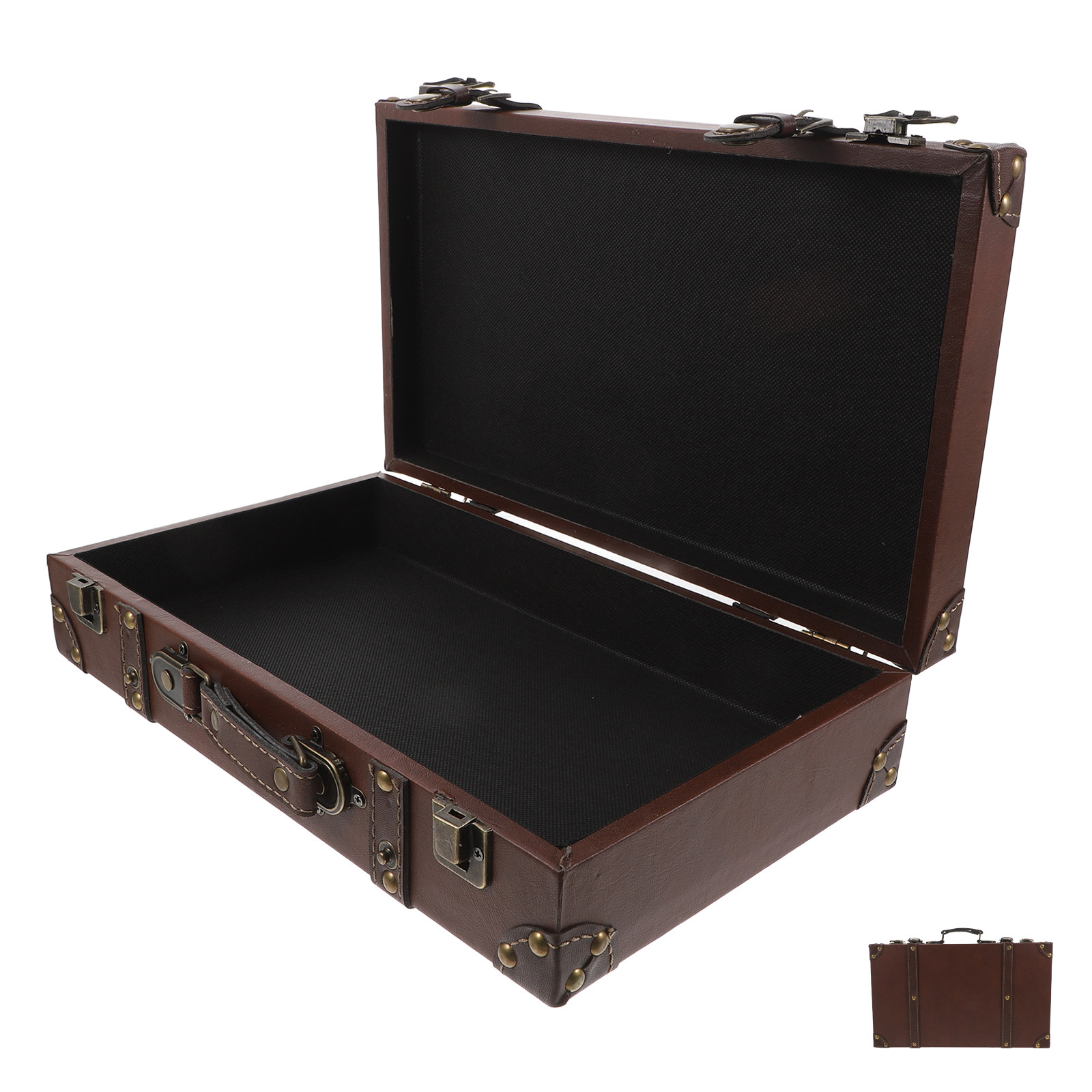 Classic British Style Vintage  - Retro Vintage Trunk Suitcase review and price