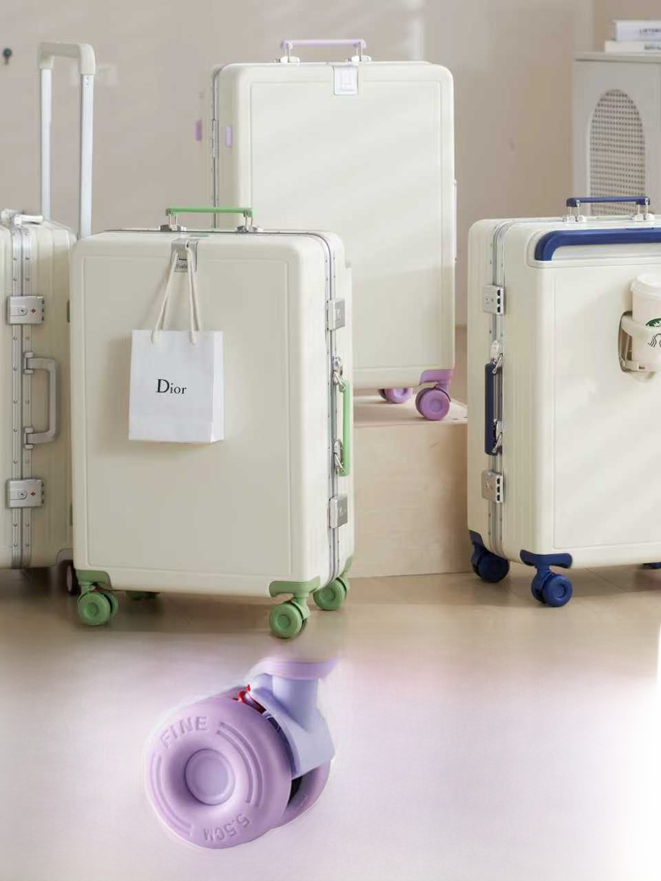 New Large Capacity Aluminum Fr - Aluminum Frame Carry On Luggage review and price
