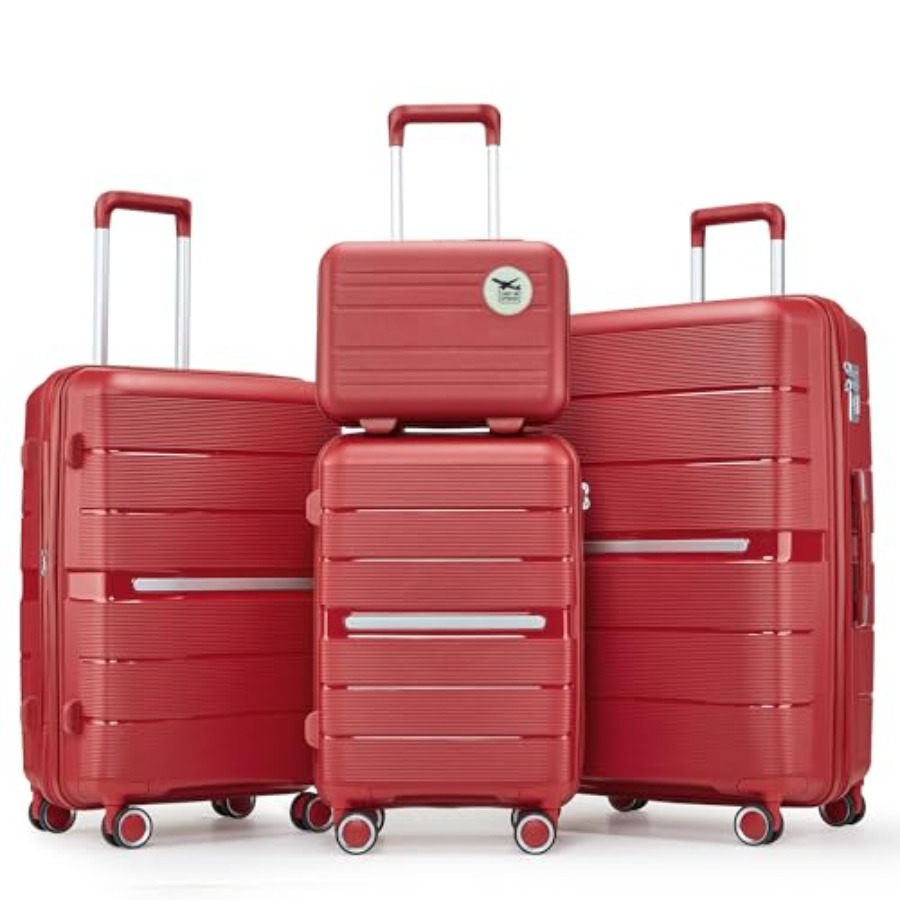 Luggage Sets 4 Pcs Expandable  - Expandable Hard Shell Luggage Set review and price