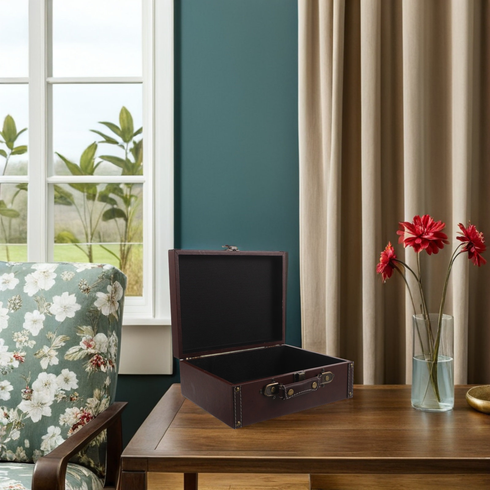 Vintage Suitcase Prop Retro Wo - Retro Vintage Trunk Suitcase review and price