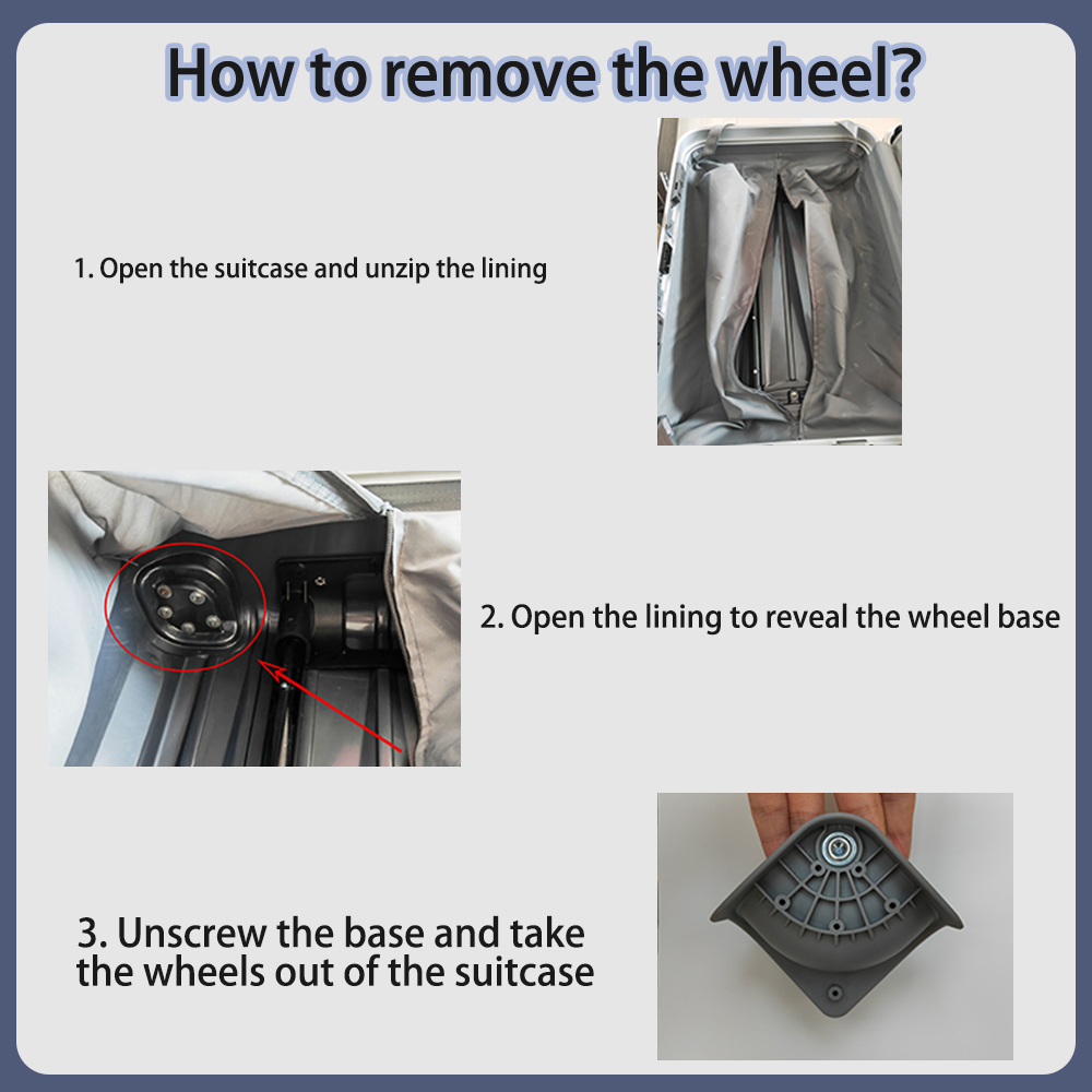 Suitable For HINOMOTO HRD02 Un - Silent Replacement Luggage Wheels review and price