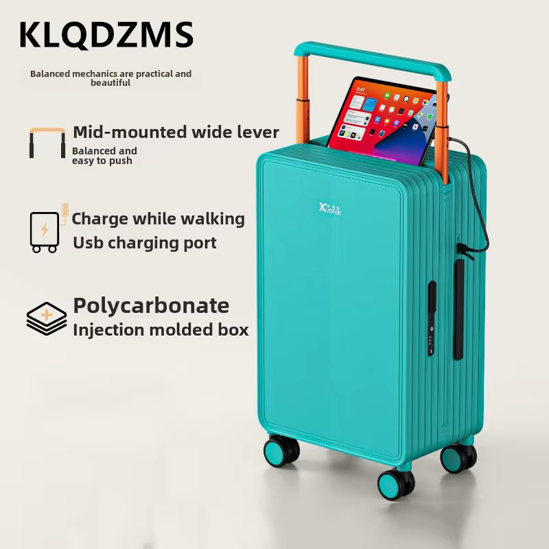KLQDZMS Luggage ABS+PC Boardin - Spinner Wheel Rolling Suitcase 20 Inch review and price