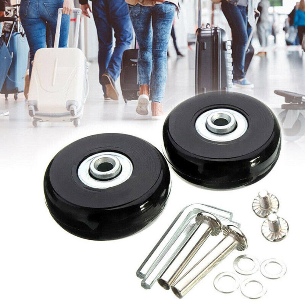 2/4pcs 57-59MM Sliding Replace - Silent Replacement Luggage Wheels review and price