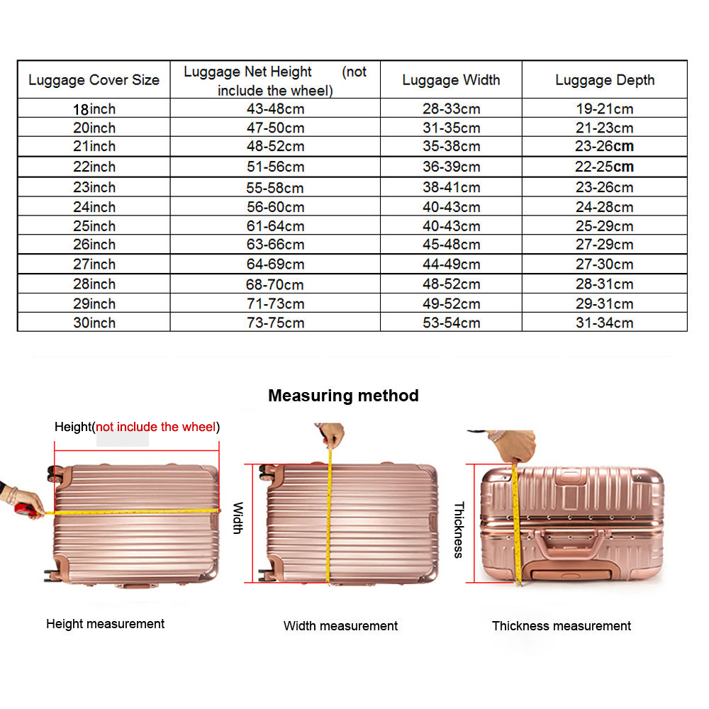 Transparent PVC Luggage Cover  - Luggage Protective Cover Transparent review and price