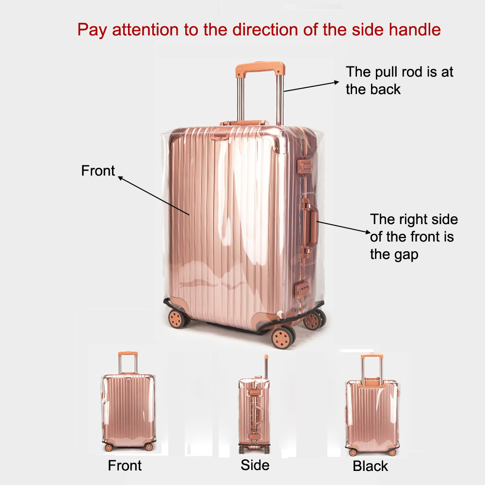 Transparent PVC Luggage Cover  - Luggage Protective Cover Transparent review and price