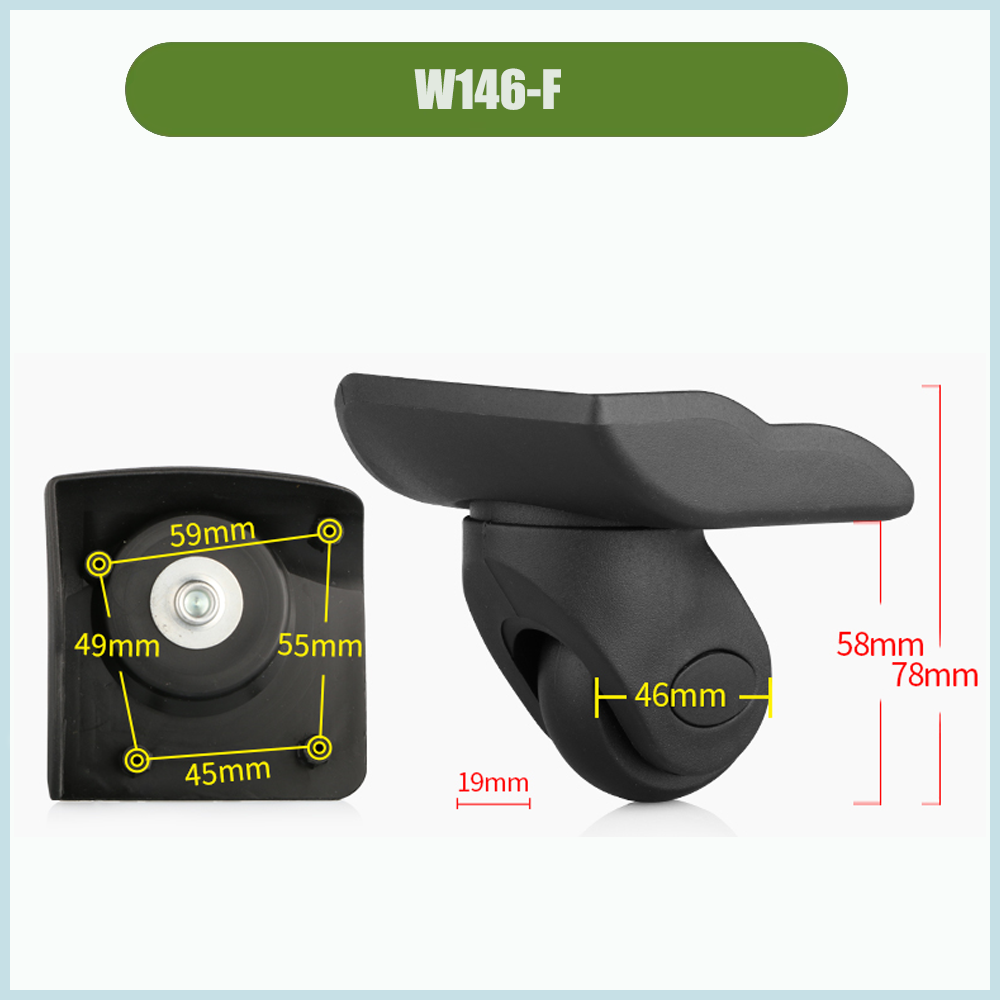 Replacement Spinner Caster Whe - Silent Replacement Luggage Wheels review and price
