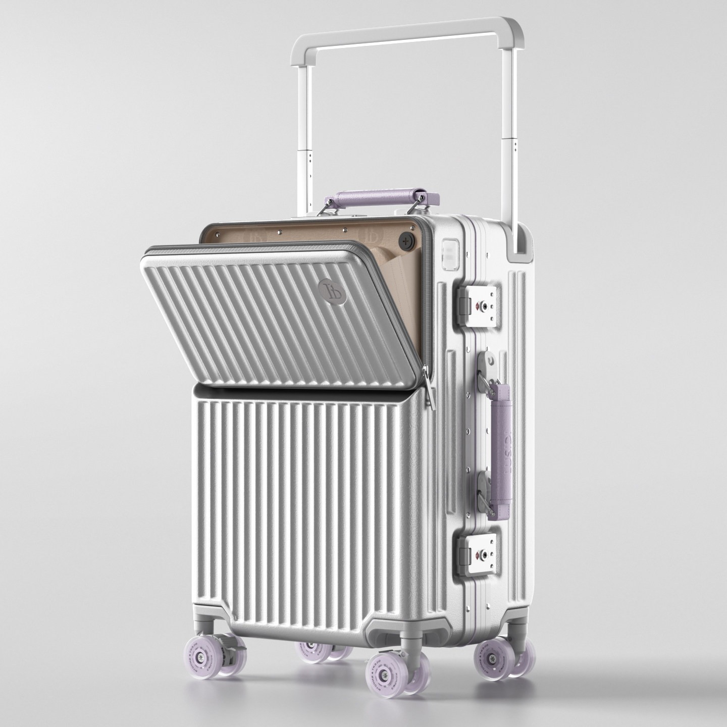 Front Opening Suitcase Wide Ha - Aluminum Frame Carry On Luggage review and price