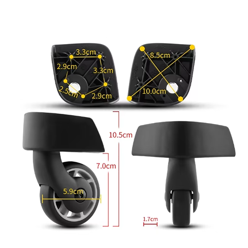 For Samsonite JY103 JY105 JY10 - Silent Replacement Luggage Wheels review and price
