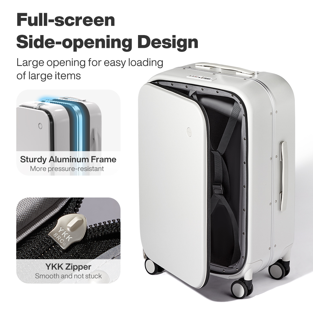 Mixi New PC Aluminum Frame Sui - Aluminum Frame Carry On Luggage review and price