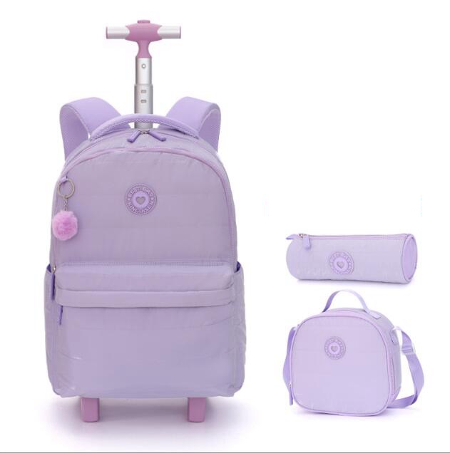 18 inch School Wheeled backpac - Foldable Rolling Luggage Bag review and price
