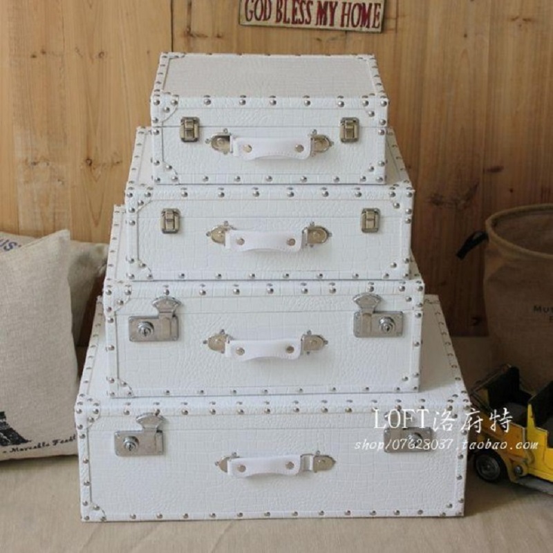Crocodile Leather Pattern Trav - Retro Vintage Trunk Suitcase review and price