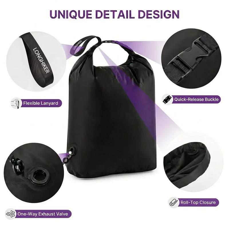 EYFL-24L Hand Roll Compression - Foldable Rolling Luggage Bag review and price