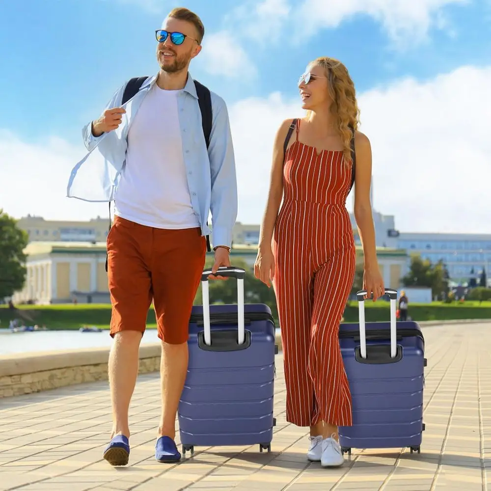 3-Piece Hardshell Expandable L - Expandable Hard Shell Luggage Set review and price