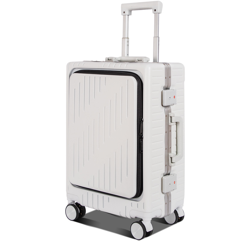 Front Opening Business Luggage - Aluminum Frame Carry On Luggage review and price
