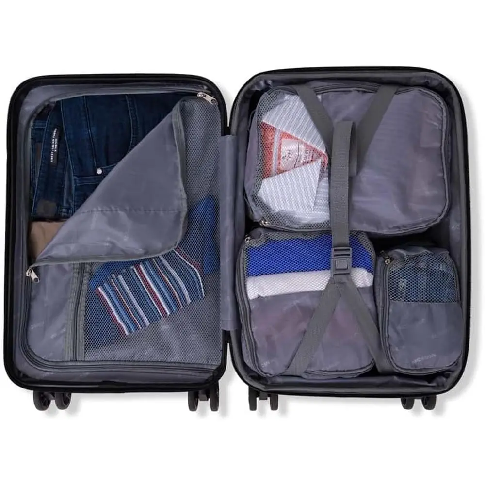 Expandable Spinner Luggage Set - Expandable Hard Shell Luggage Set review and price