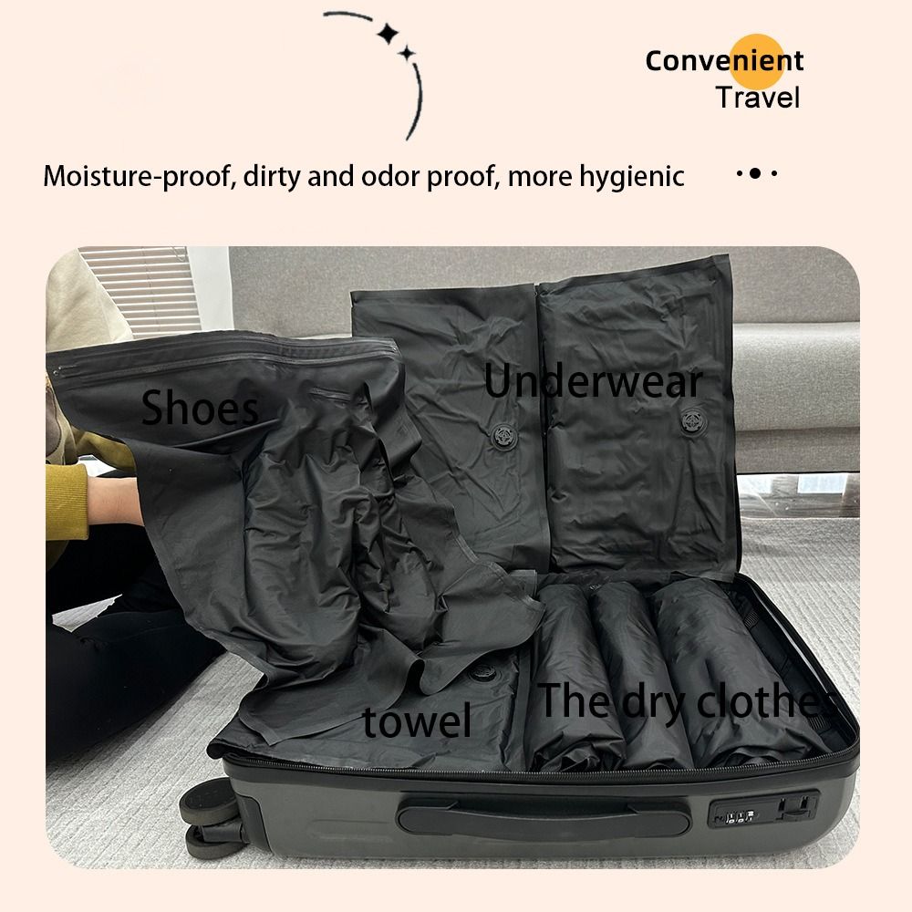 Reusable Hand Roll Vacuum Bags - Luggage review and price