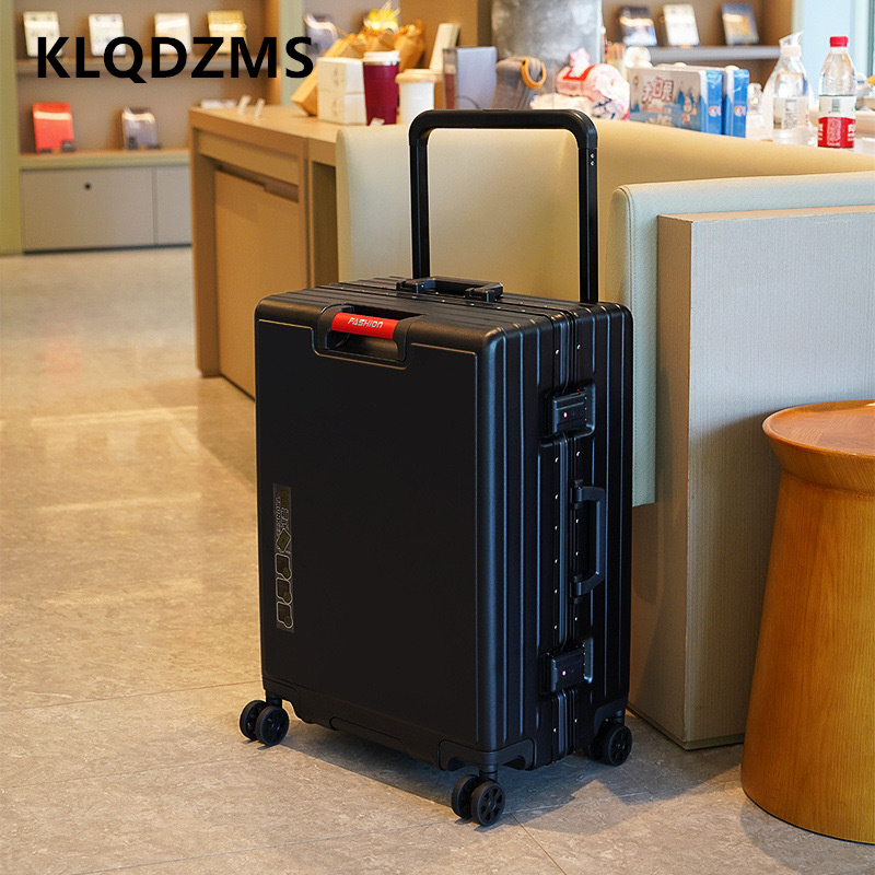 KLQDZMS Suitcase Aluminum Fram - Aluminum Frame Carry On Luggage review and price