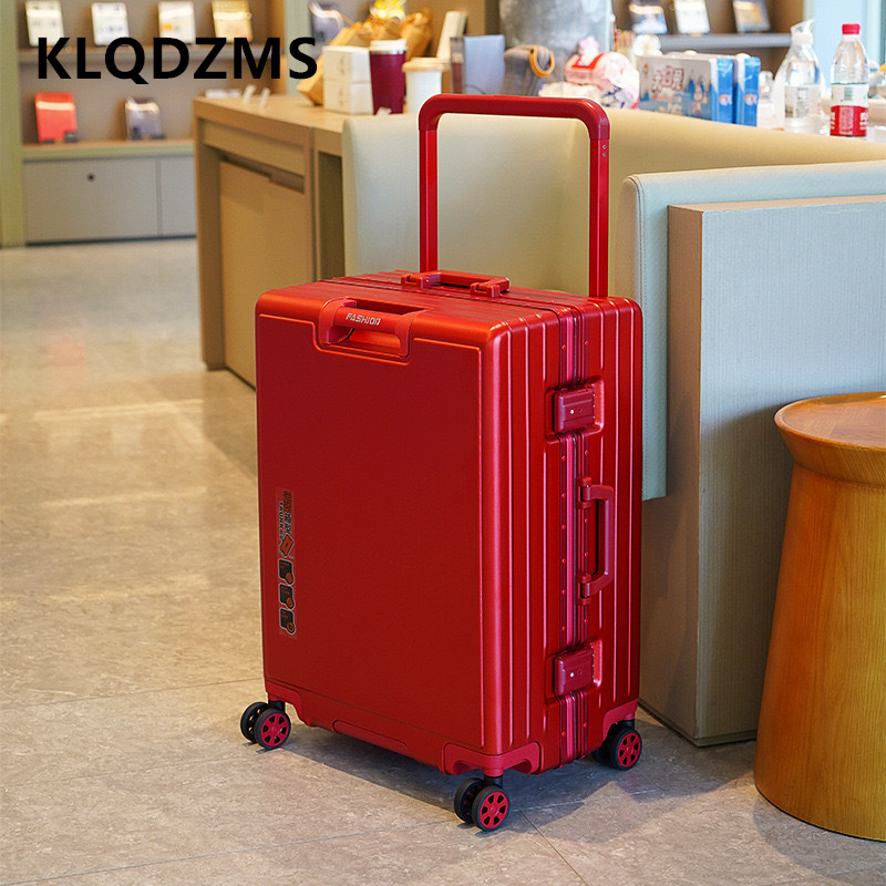 KLQDZMS Suitcase Aluminum Fram - Aluminum Frame Carry On Luggage review and price
