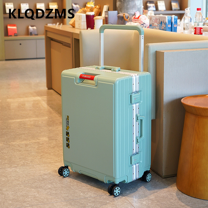 KLQDZMS Suitcase Aluminum Fram - Aluminum Frame Carry On Luggage review and price