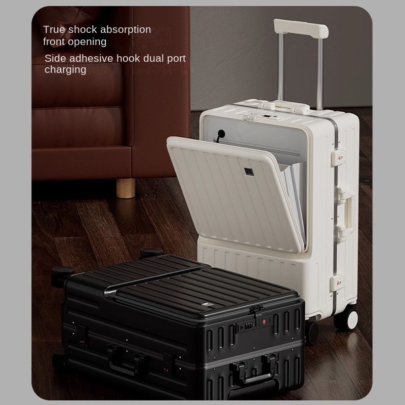 Multi-functional 20” 24” 26” F - Aluminum Frame Carry On Luggage review and price