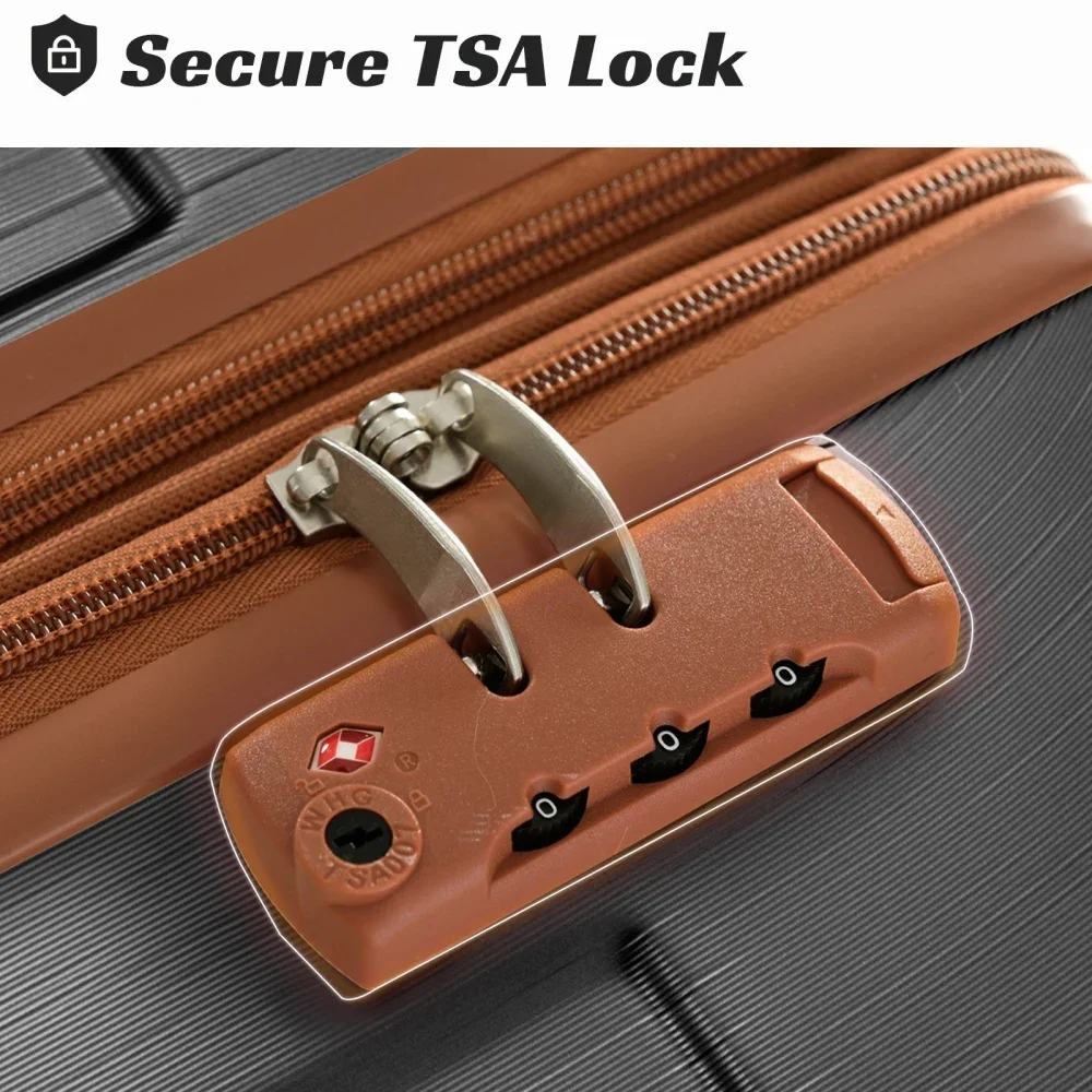 Luggage Sets 3 Piece, Expandab - Expandable Hard Shell Luggage Set review and price