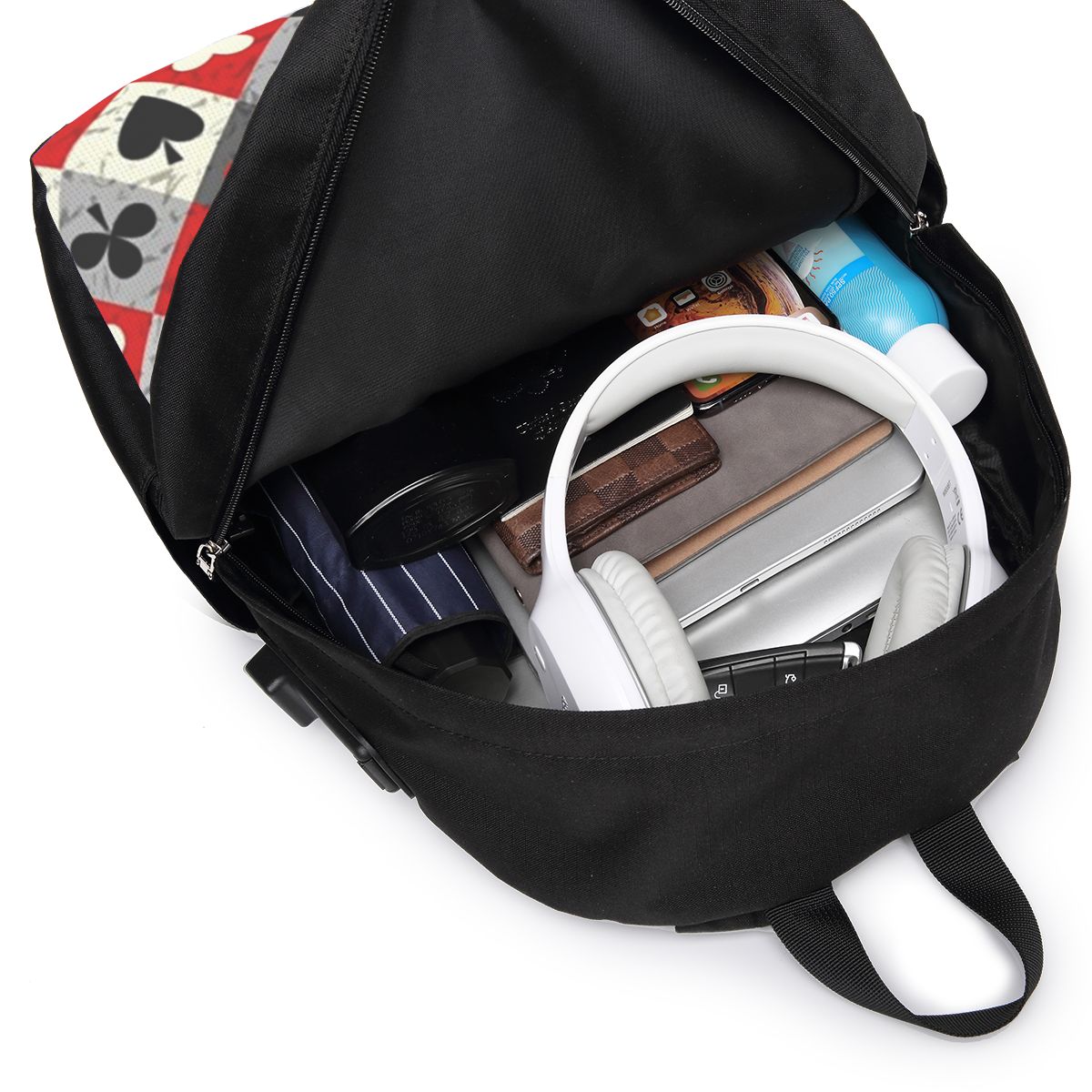 Playing Cards Poker Print Back - Backpacks review and price