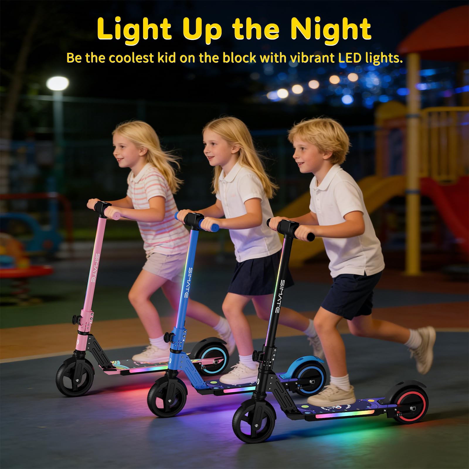 SIMATE Electric Scooter for Ki - Kids Ride On Suitcase Scooter review and price
