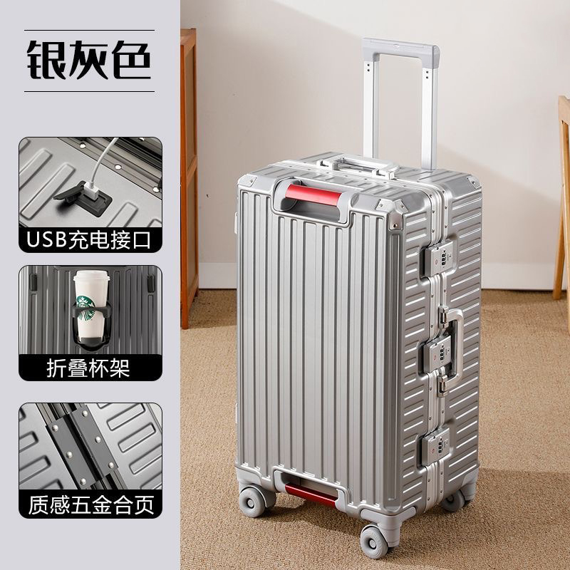 Large Size Travel Suitcase Alu - Aluminum Frame Carry On Luggage review and price