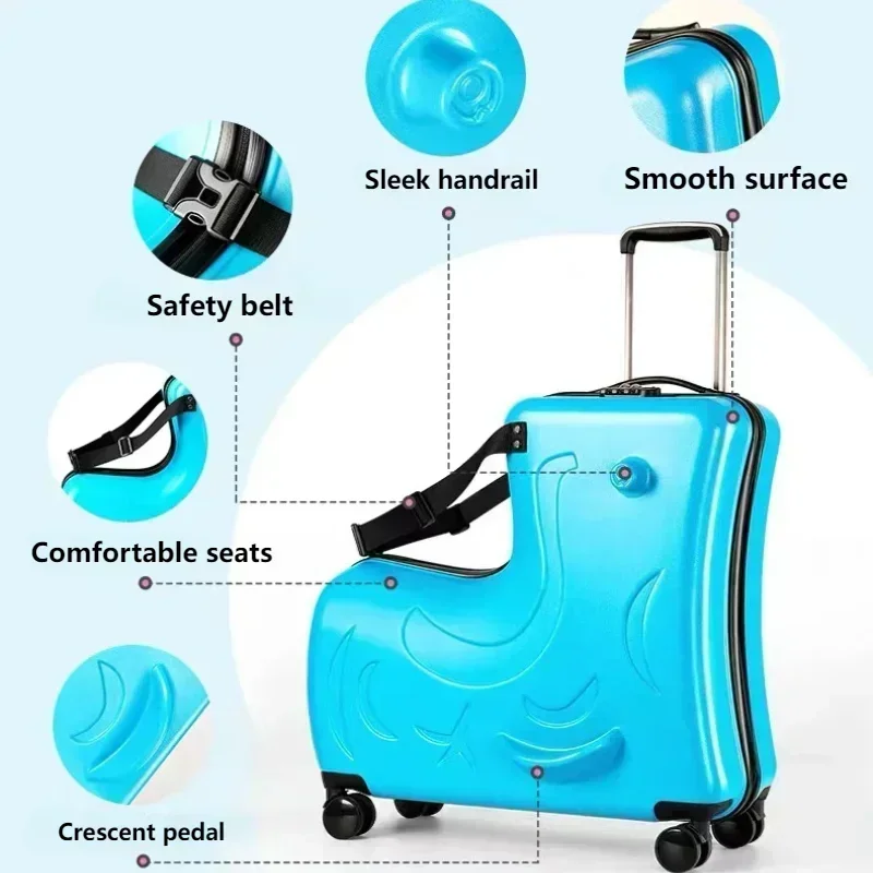 Kids Ride On Suitcase with Whe - Kids Ride On Suitcase Scooter review and price