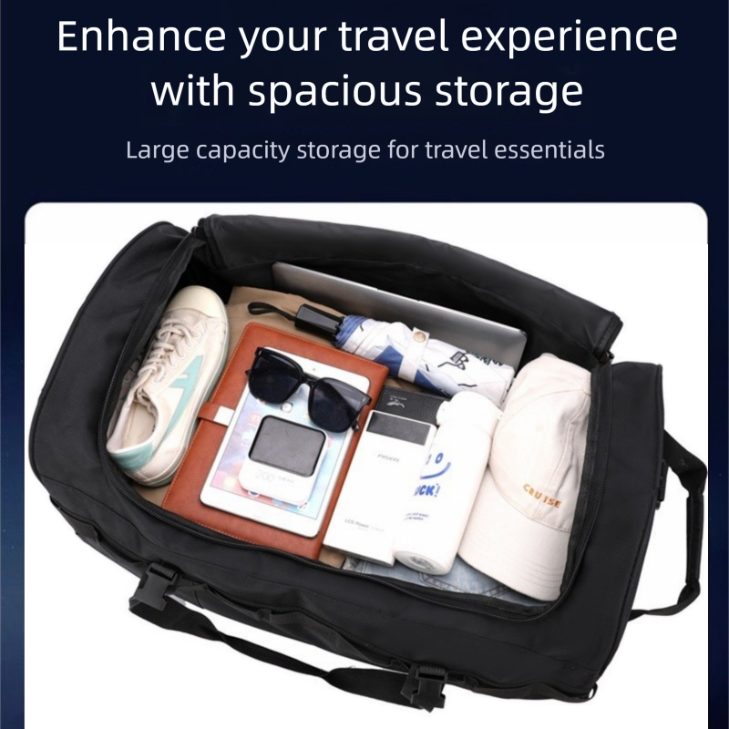 Heavy-Duty Wheeled Duffel Bag  - Foldable Rolling Luggage Bag review and price