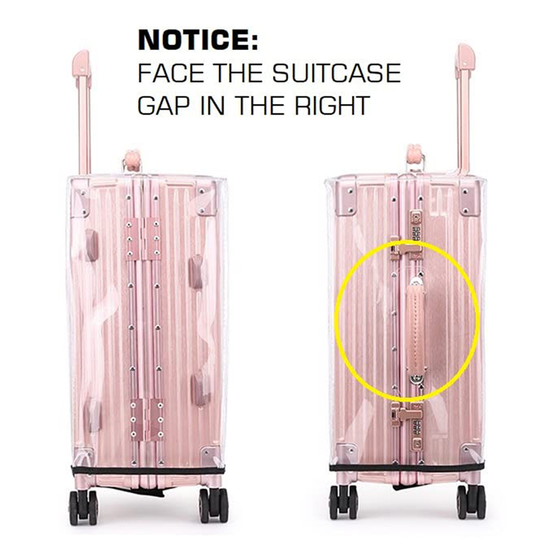 18-30 Inch Suitcase PVC Cover  - Luggage Protective Cover Transparent review and price
