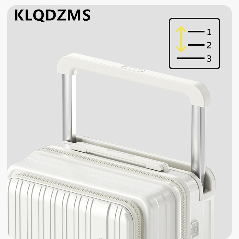 KLQDZMS Charging Suitcase Fron - Front Opening Laptop Luggage 24 Inch review and price