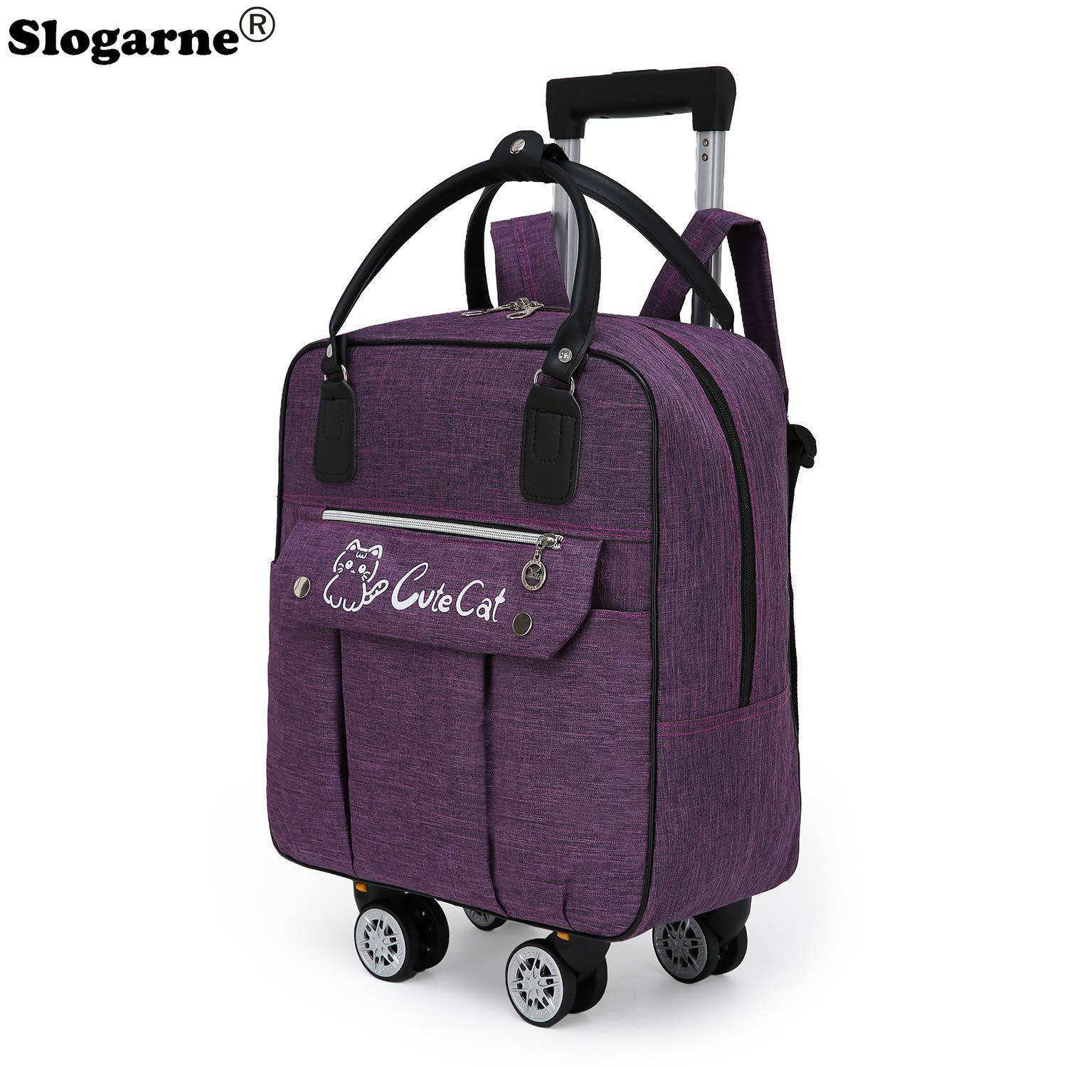 Trolley Large Capacity Travel  - Foldable Rolling Luggage Bag review and price